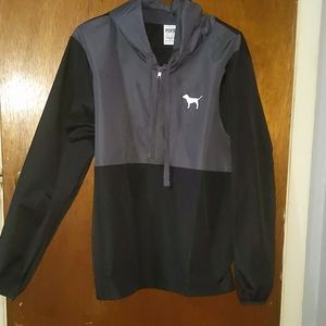 Vs pink anorak windbreaker jacket